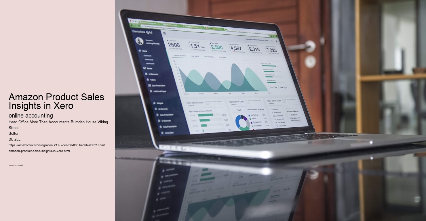 Amazon Product Sales Insights in Xero